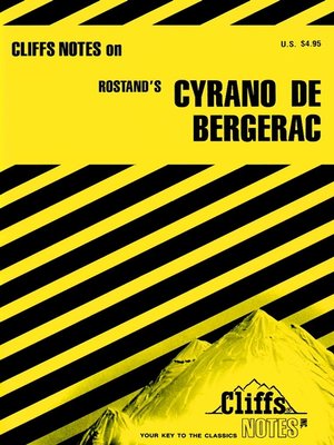 cover image of CliffsNotes on Rostand's Cyrano de Bergerac